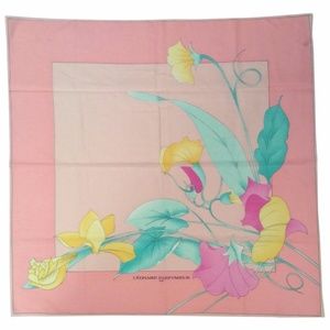 Vintage Leonard Scarf - Cotton - 1970's